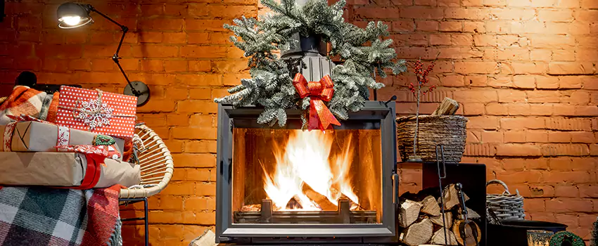 Travis Industries Linear Gas Fireplace Installation in Neenah, Wisconsin