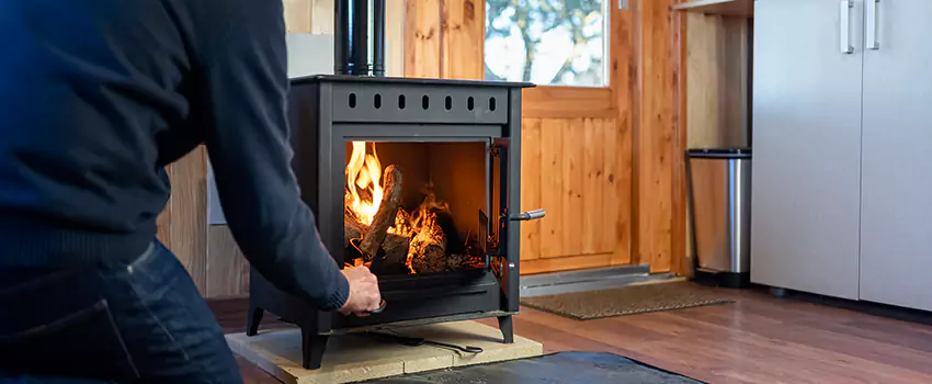 Open Hearth Wood Fireplace Installation in Neenah, WI
